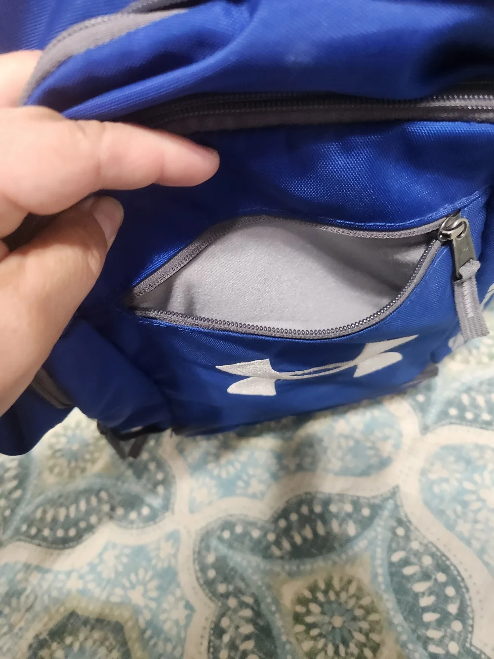 Under Armour Blue Storm1 Logo Backpack - Men's